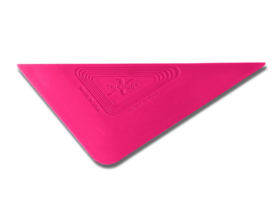 Pink TRI-EDGE X, blending advanced design with smooth film application
