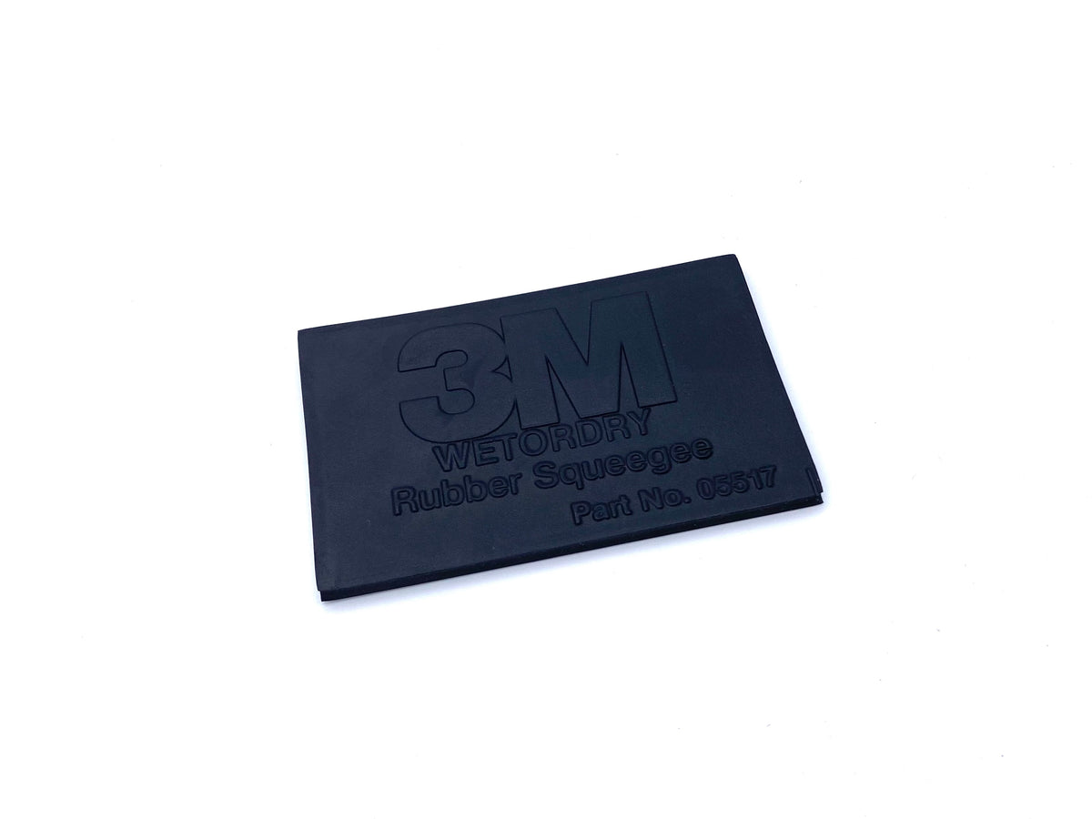 The 3M Wet or Dry Squeegee displayed, highlighting its durability and efficiency for professional paint protection installations.
