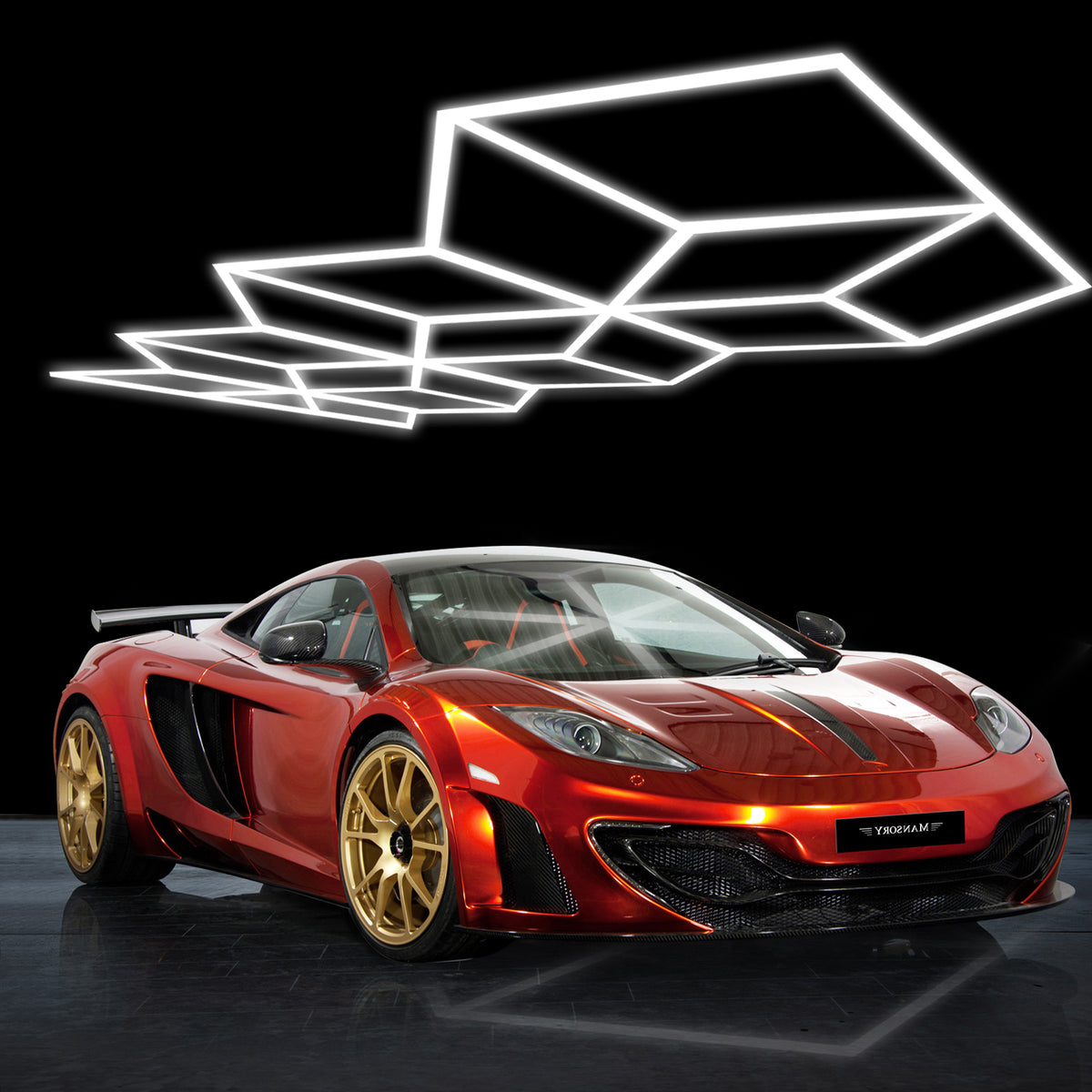 Serenity Hexagon LED Ambient Glow Light - Model ST6109