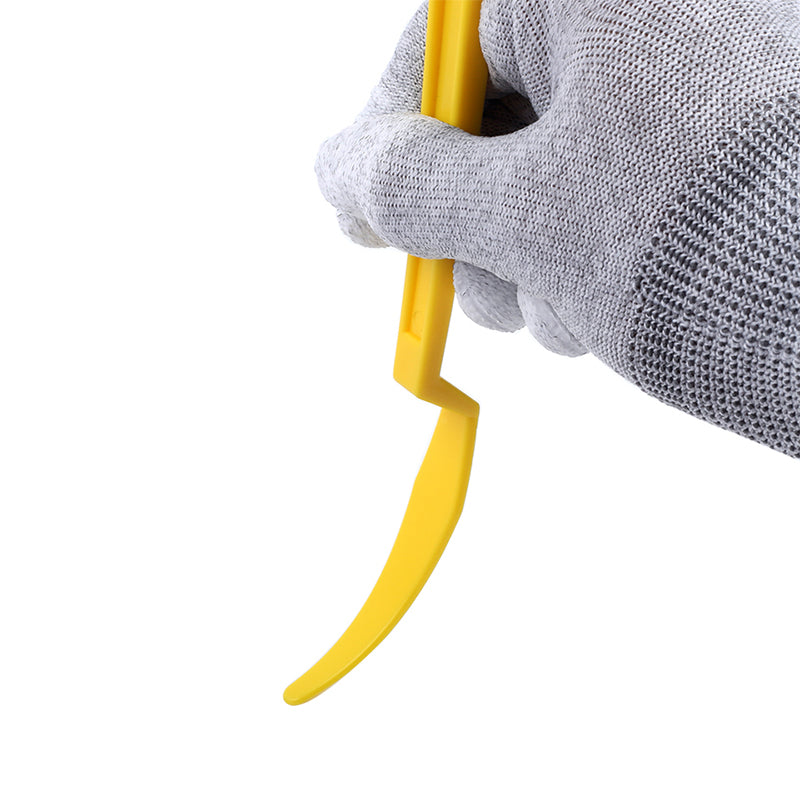 The Shank - durable and flexible window tinting tool in action.