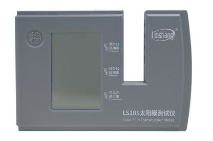Close-up of the Precision Glass Tint Reader, the essential tool for professional window tinting.