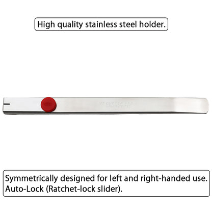 NT Cutter PRO AD-2P with its 30-degree blade, ideal for detailed and precision cuts.