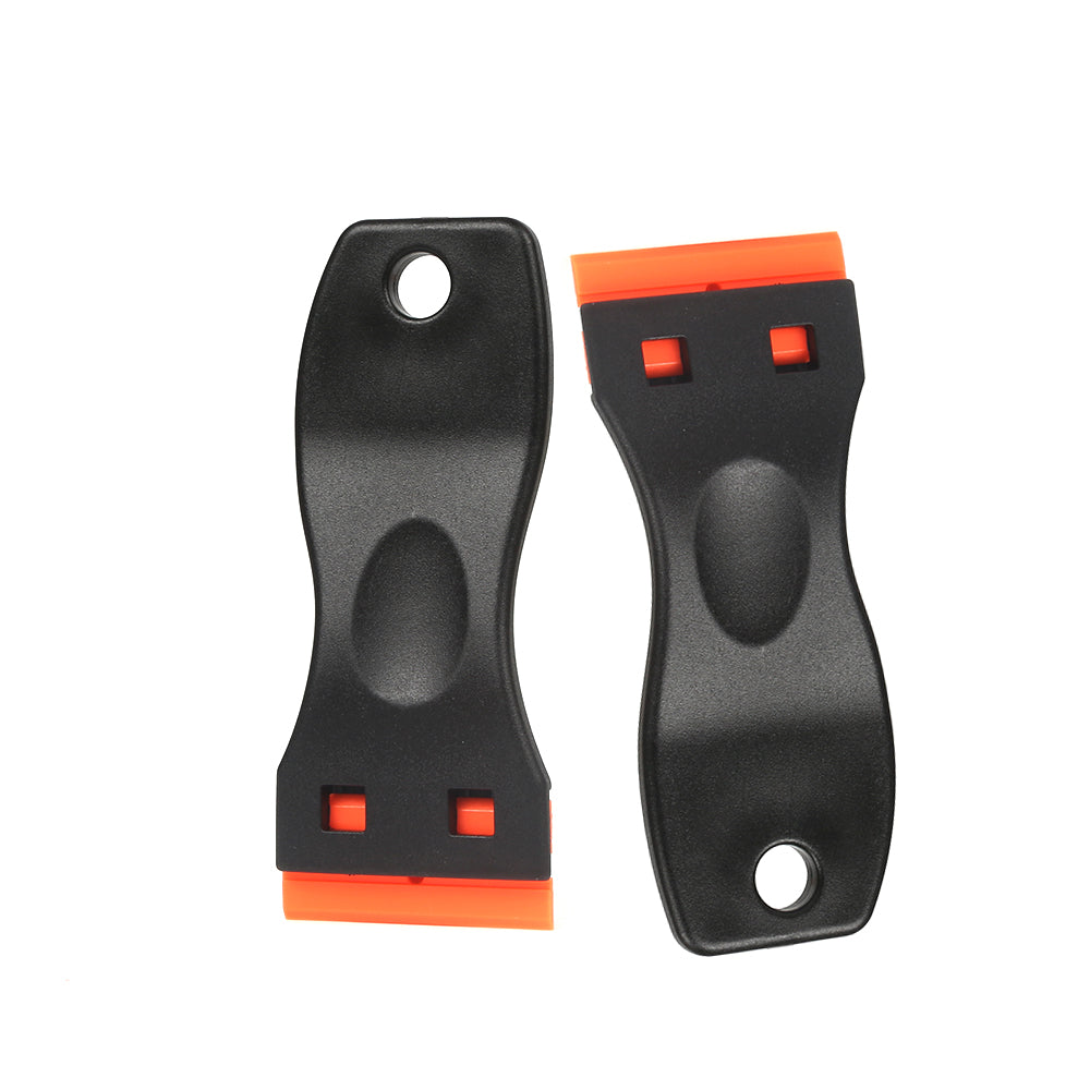 A set of Black Plastic 1-Inch Blade Holder 
