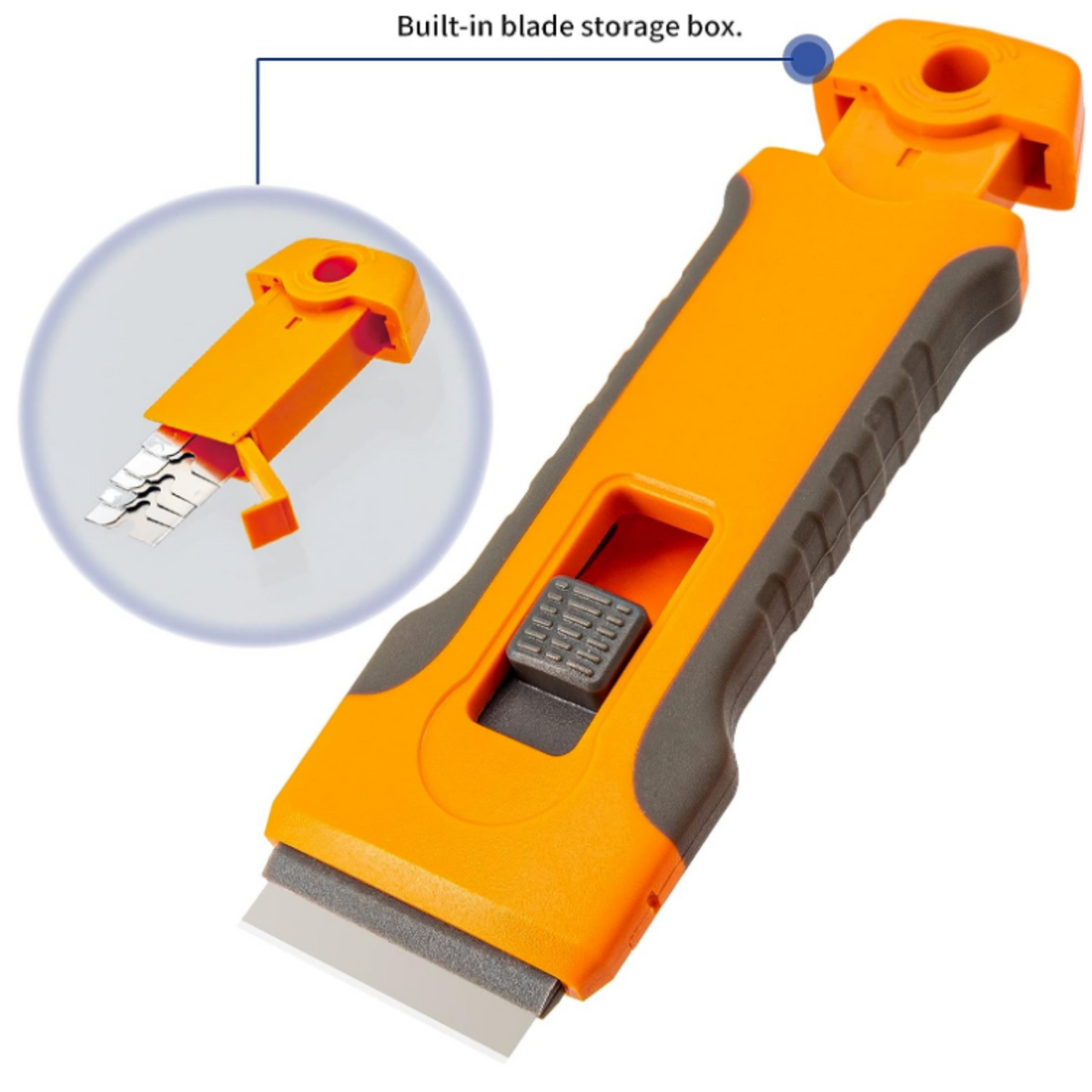 Retractable Long Razor Scraper
