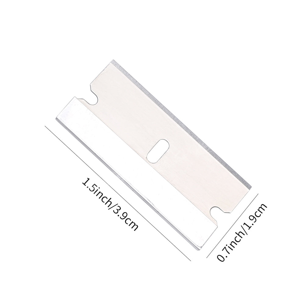 Dimensional details of the 1-Inch Stainless Steel Tinting Blade, showcasing its precision design for window tinting.