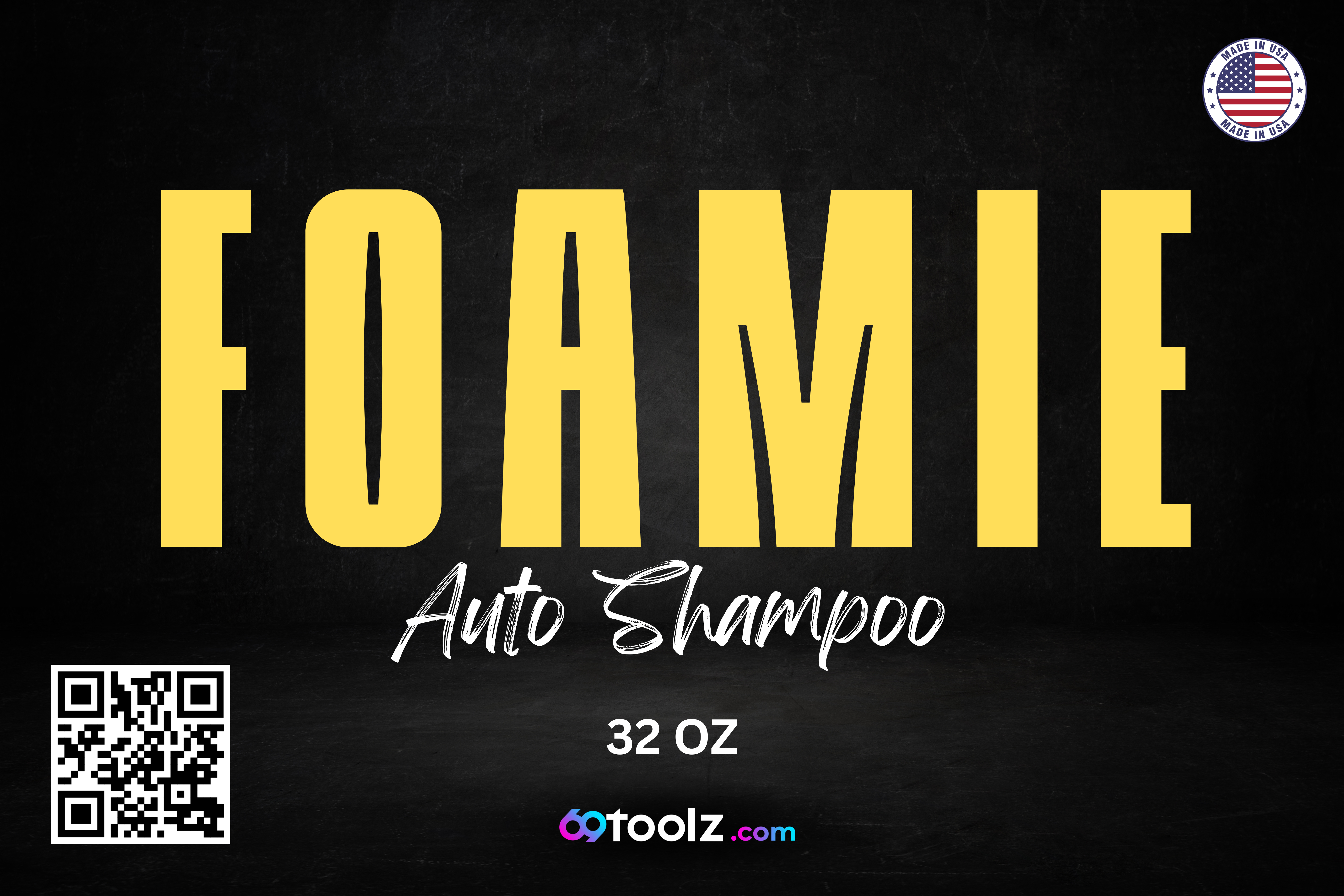 FOAMIE by 69toolz.com – 32oz Car Foam Shampoo