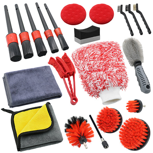 69TOOLZ Interior & Exterior Car Cleaning Kit 21PCS