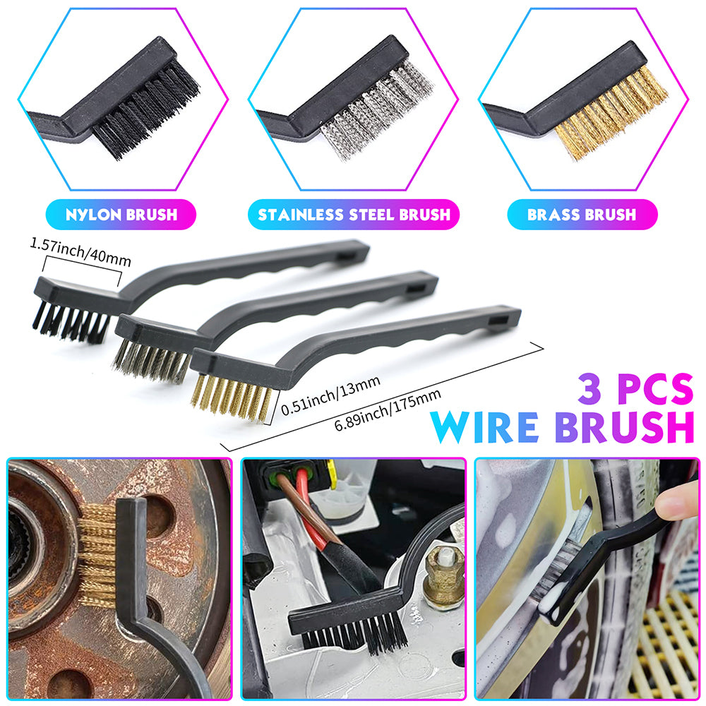 69TOOLZ Interior & Exterior Car Cleaning Kit 21PCS