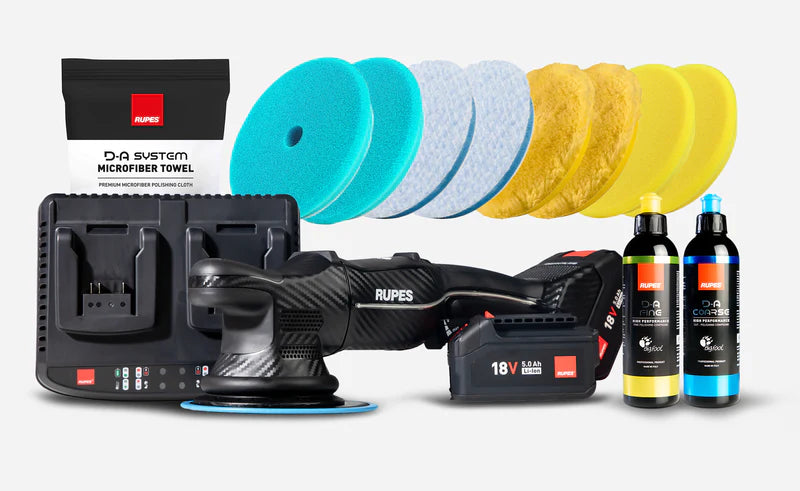 Rupes Random Orbital Polisher Bundle – Bigfoot HLR21 IBRID