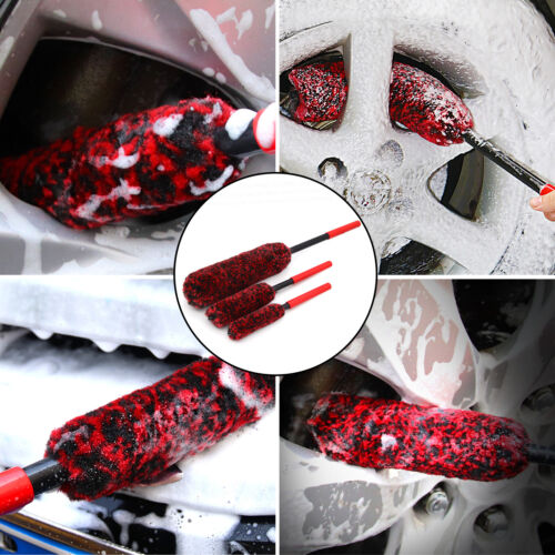 69 Car Wheel Brush Set of  3PCS